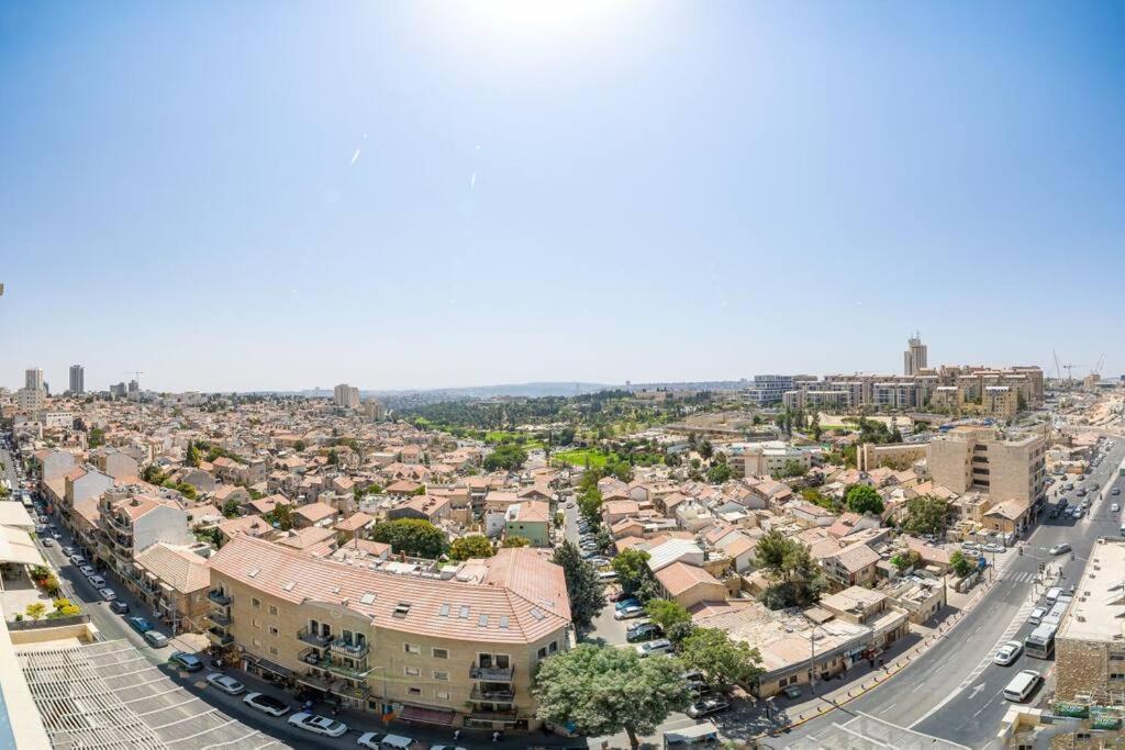 דירה Penthouse Near Machne Yehuda With Jacuzzi ירושלים