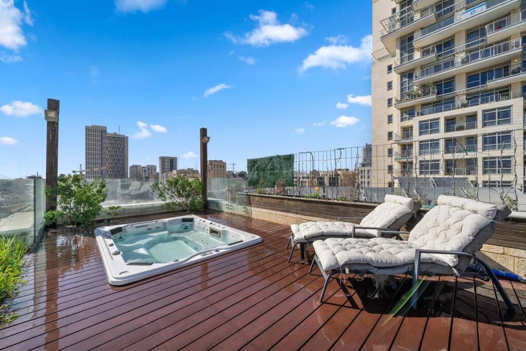 Apartment Penthouse Near Machne Yehuda With Jacuzzi *